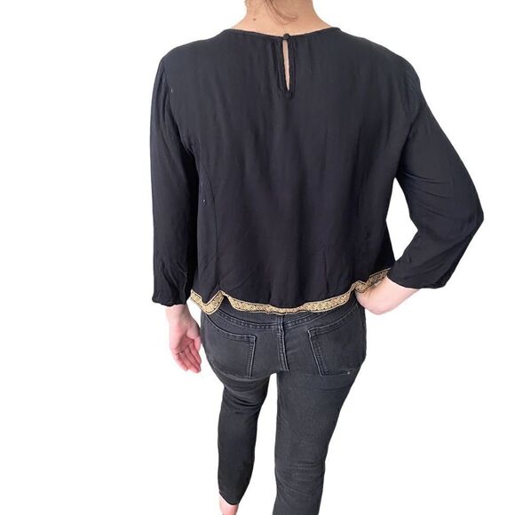 Black blouse, Francesca’s   - Picture 3 of 11